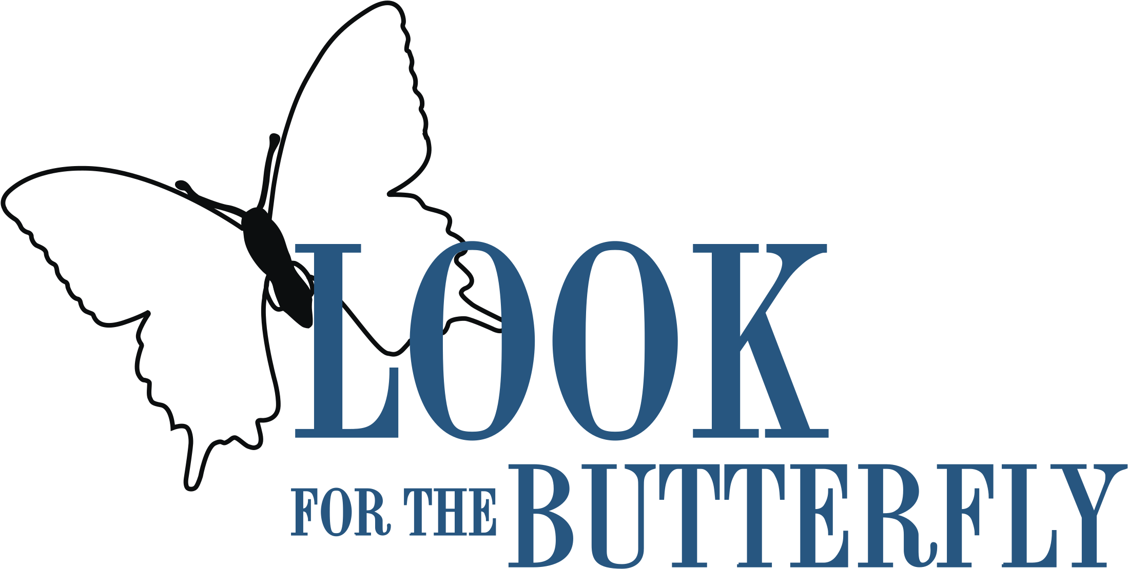 Look For The Butterfly Logo Png Transparent - Butterfly (2400x2400), Png Download