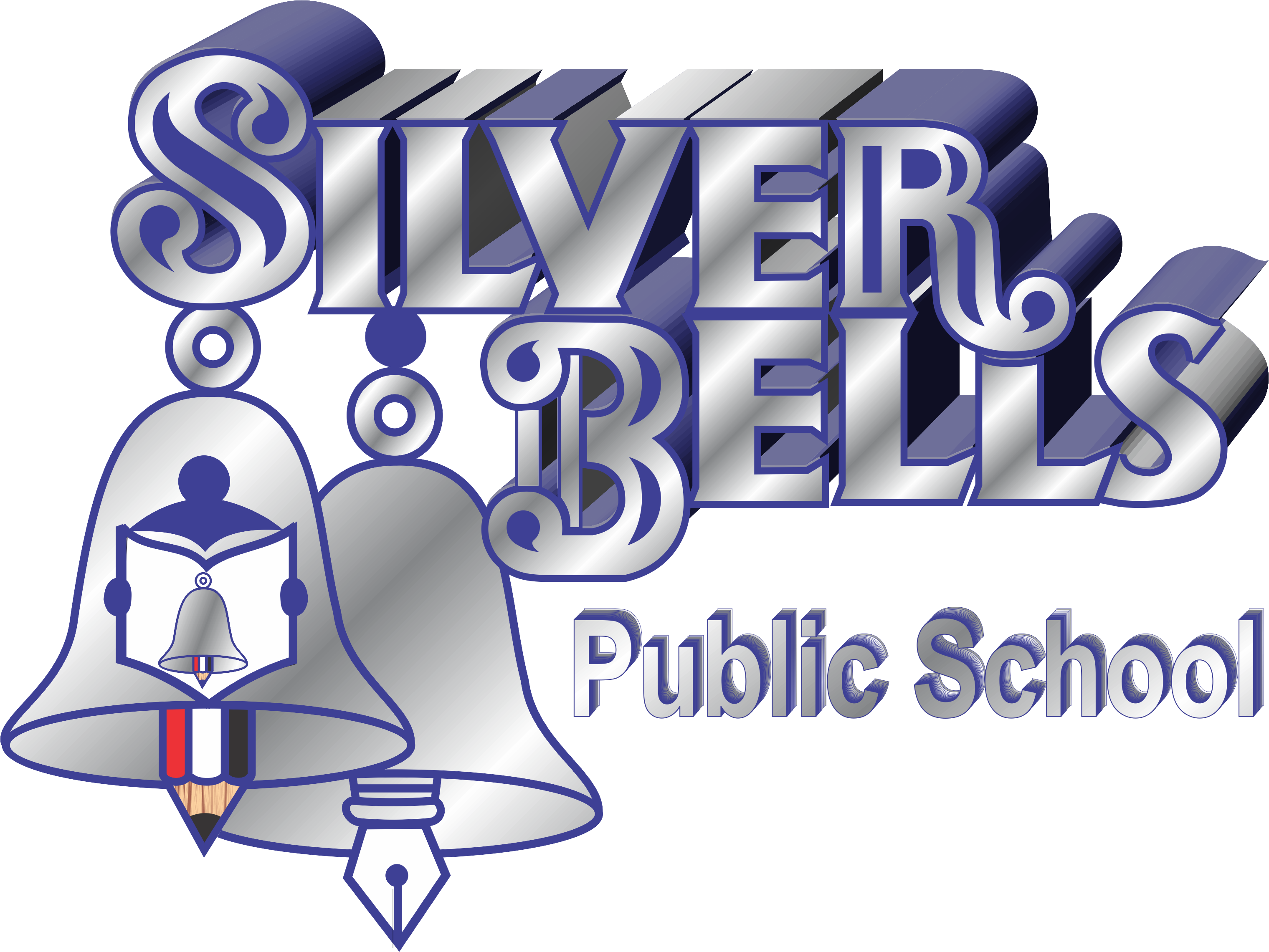 Silver Bells Logo - Silver Bells Public School Bhavnagar Facebook (3039x2281), Png Download