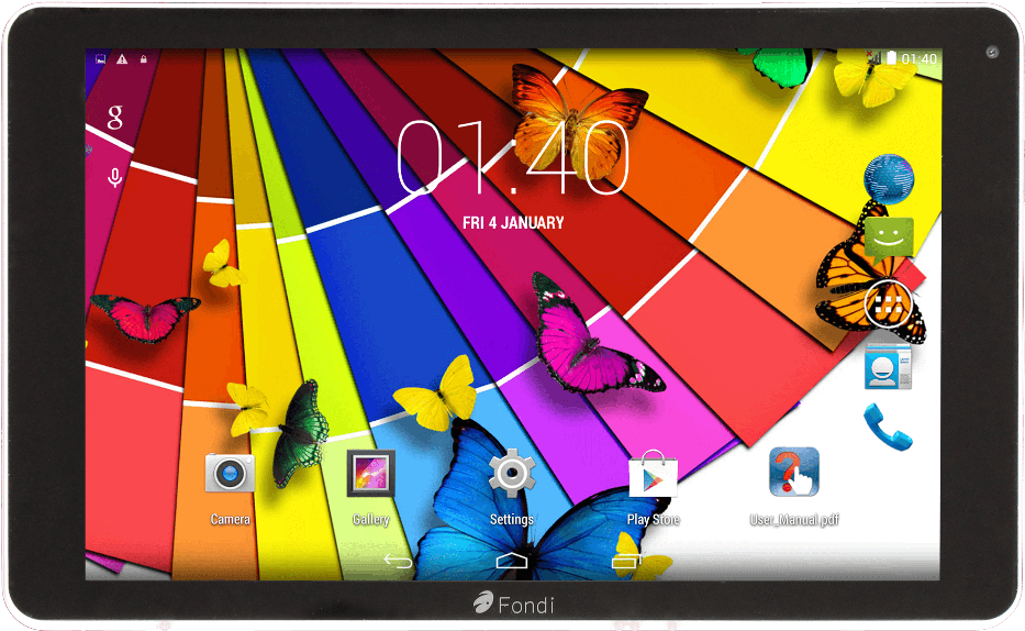 10 Inch Ips 3g Android Tablet Pc [quad Core] - Kocaso Mx1080 10.1-inch 8 Gb Tablet (gunmetal) (1000x750), Png Download
