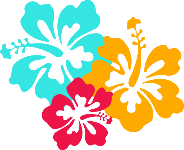 Hibiscus Clip Art (600x490), Png Download