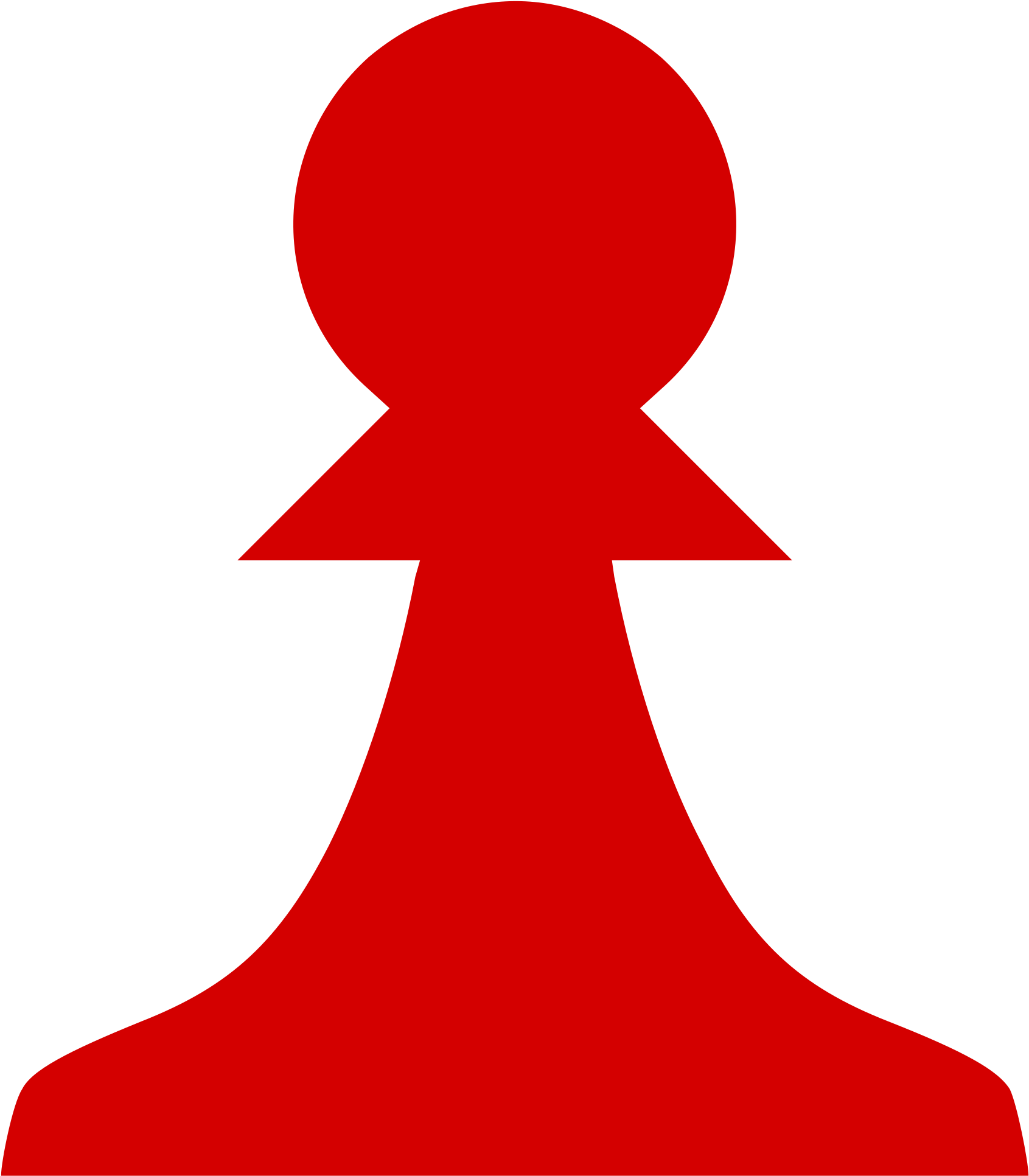 This Free Icons Png Design Of Chess Piece Silhouette (2400x2400), Png Download