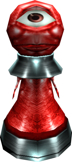 Red Pawn - American Mcgee's Alice Chess Pieces (234x529), Png Download