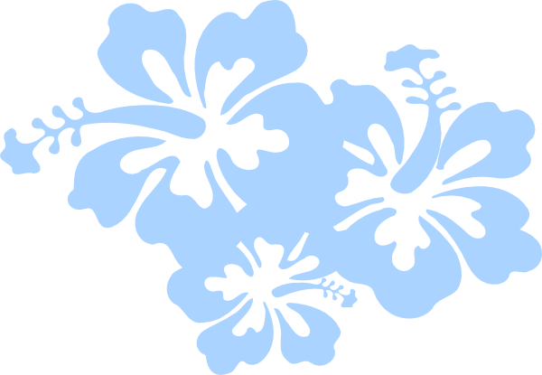 This Free Clipart Png Design Of Hibiscus Clipart - Ducttapeworld Hawaiian Flower Duct Tape Wallet (600x415), Png Download
