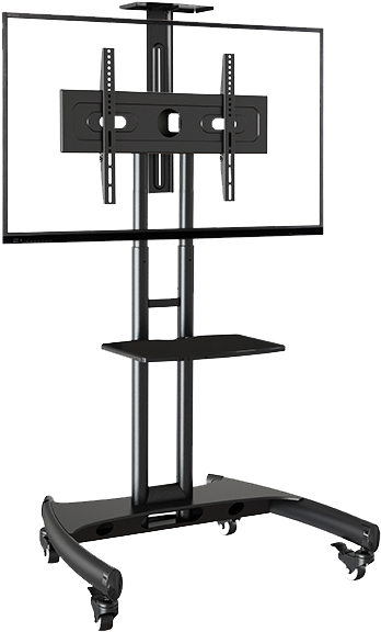 Soporte De Piso Movil Para Tv - Ava1500 60 1p (347x600), Png Download