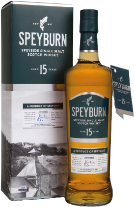 Speyburn 10 Years Old Single Malt Scotch Whisky - Speyburn 15 Year Old Single Malt Whisky (274x540), Png Download
