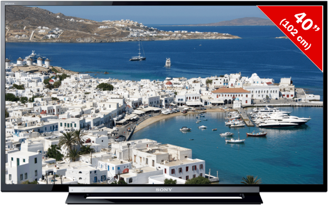 Televisor Led Full Hd Sony Kdl-40r450b 40" - Sony Kdl40r450a 40" Led Tv (1080x900), Png Download