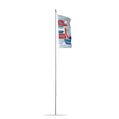 Thai Clipart Flag Pole - Banner (385x385), Png Download