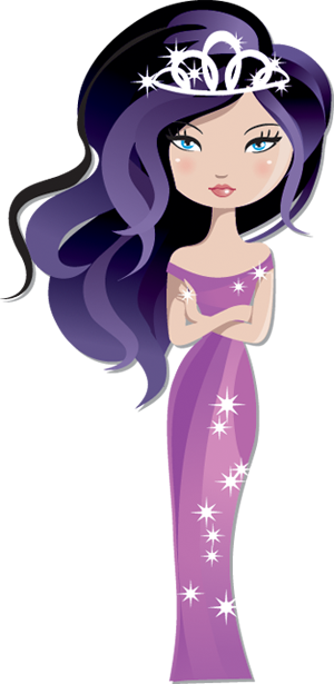 Girls Just Wanna Have Fun Glamour Makeover Party - Kiss - Little Diva Gel Candy Nails Crystal Persuasion (300x615), Png Download