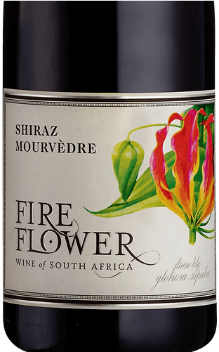 Fire Flower Shiraz & Mourvèdre (375x500), Png Download