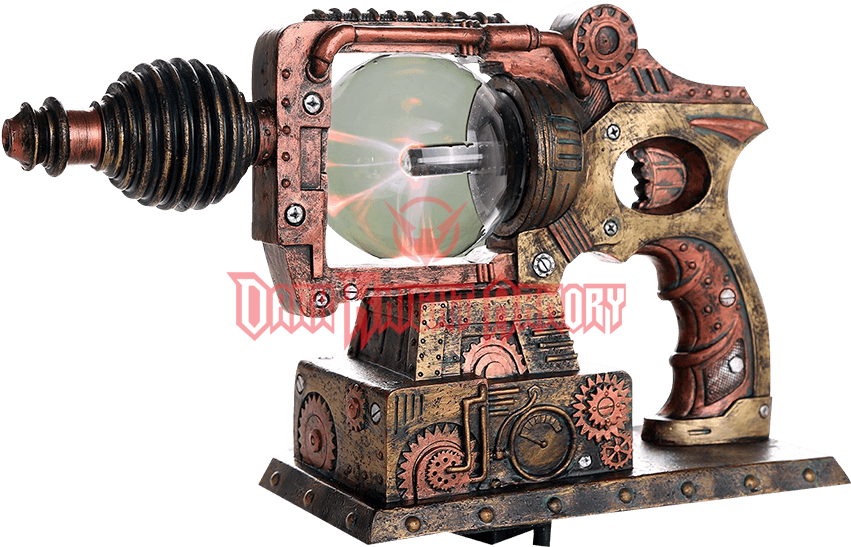 Steampunk Phaser Plasma Ball - Steampunk - Plasma Gun (850x850), Png Download