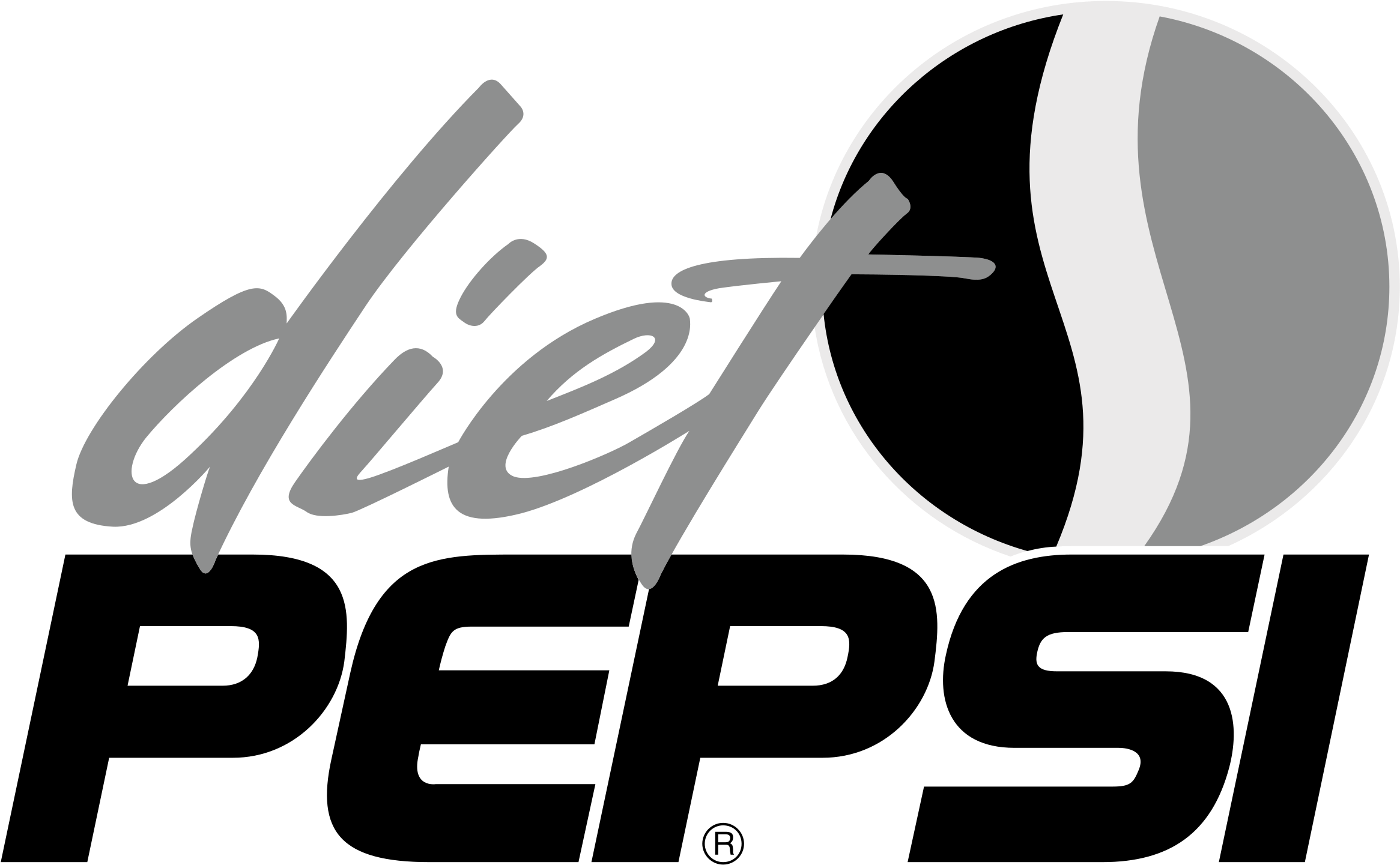Diet Pepsi Logo Png Transparent - Michael Jackson Pepsi Advert (2400x2400), Png Download