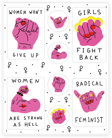 Women Are Strong As Hell - Radical Feminist Tote Bag: Funny Tote Bag Bag Bag, (484x484), Png Download