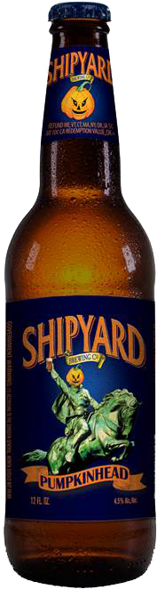 Shipyard Pumpkinhead Ale - Shipyard Brewing Co. (532x782), Png Download