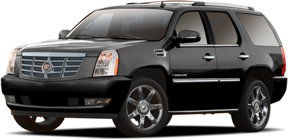 2011 Cadillac Escalade - Toyota Land Cruiser Prado Black (640x480), Png Download