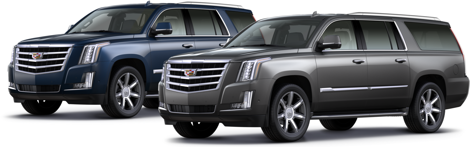 Escalade Suv Premium Luxury Trim - Escalade Suv Y Esv (1613x518), Png Download