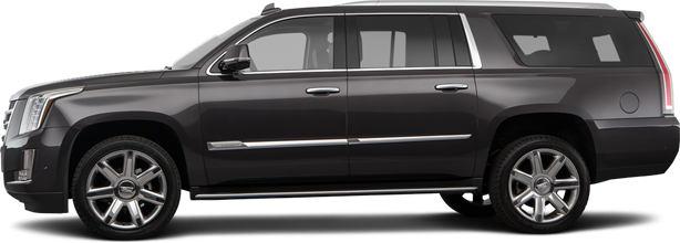 Luxury 2018 Cadillac Escalade Esv Suv Luxury - Pajero Mitsubishi Black Modified (614x220), Png Download