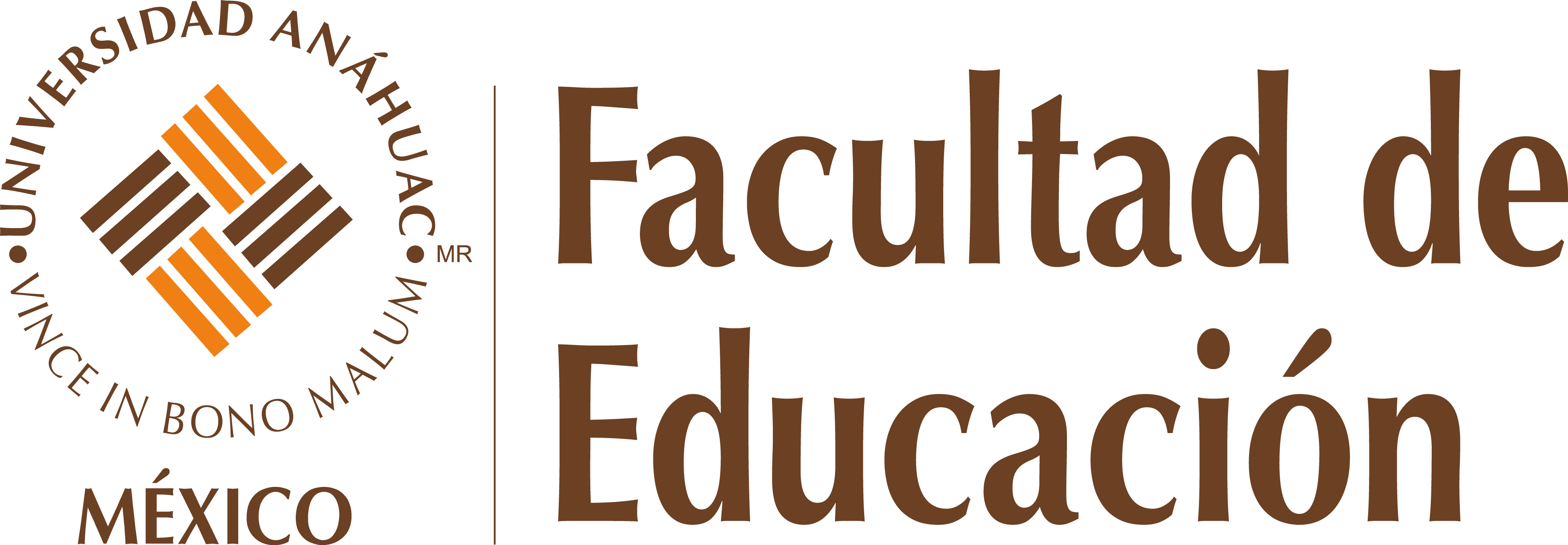 Logo De La Facultad De Educación - Universidad Anáhuac México Norte (3727x1295), Png Download