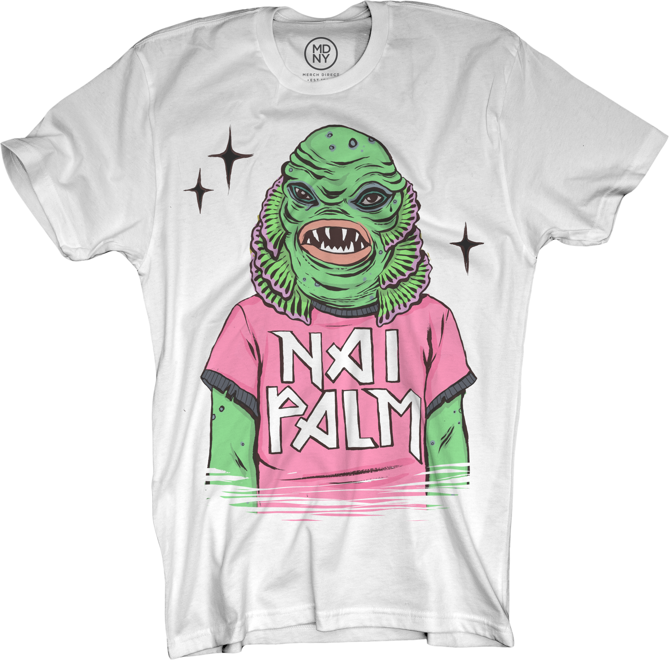 Swamp Thing On White $30 - Swamp Thing Hiatus Kaiyote (2203x2173), Png Download