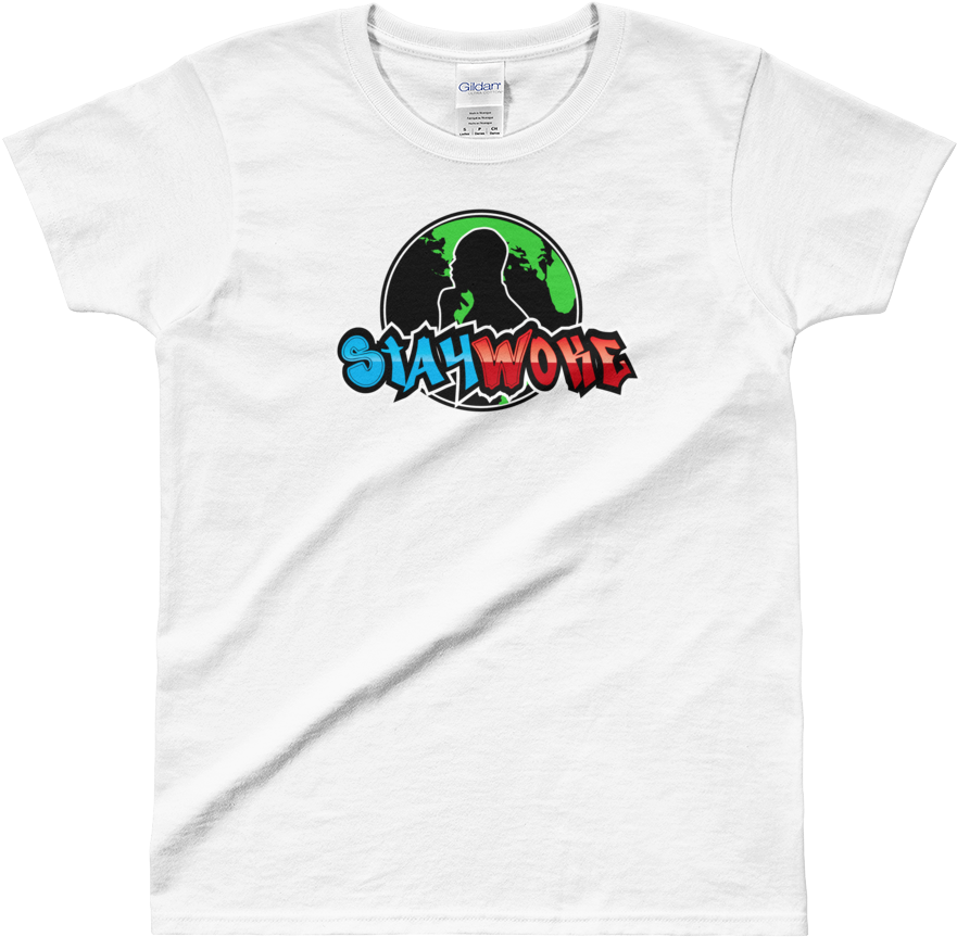 Women's Stay Woke T-shirt - Woke World (1000x1000), Png Download