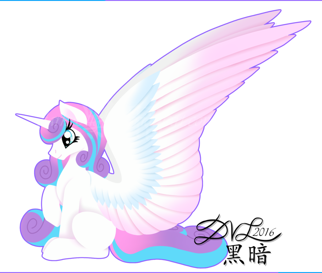 Dark X Light, Impossibly Large Wings, Older, Princess - Heart (1024x868), Png Download
