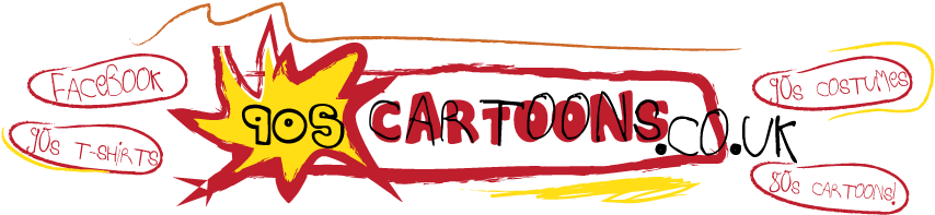 90s Cartoons - Graphic Design (875x199), Png Download