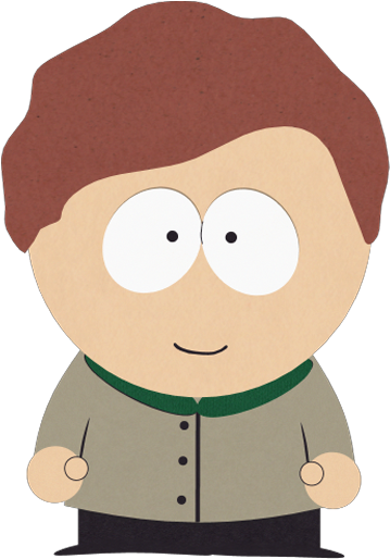 Boy With Olive Shirt And Black Pants - Cartoon Characters With Blond Hair (365x520), Png Download