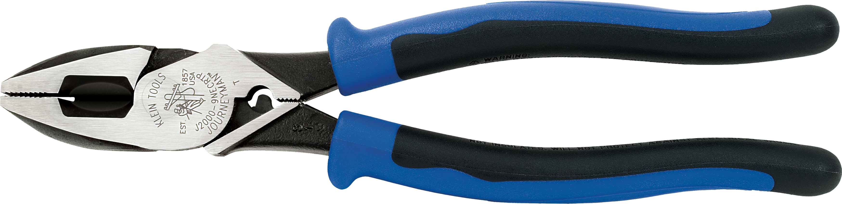 Plier Png Image - Electrical Pliers Klein 9 (3498x849), Png Download
