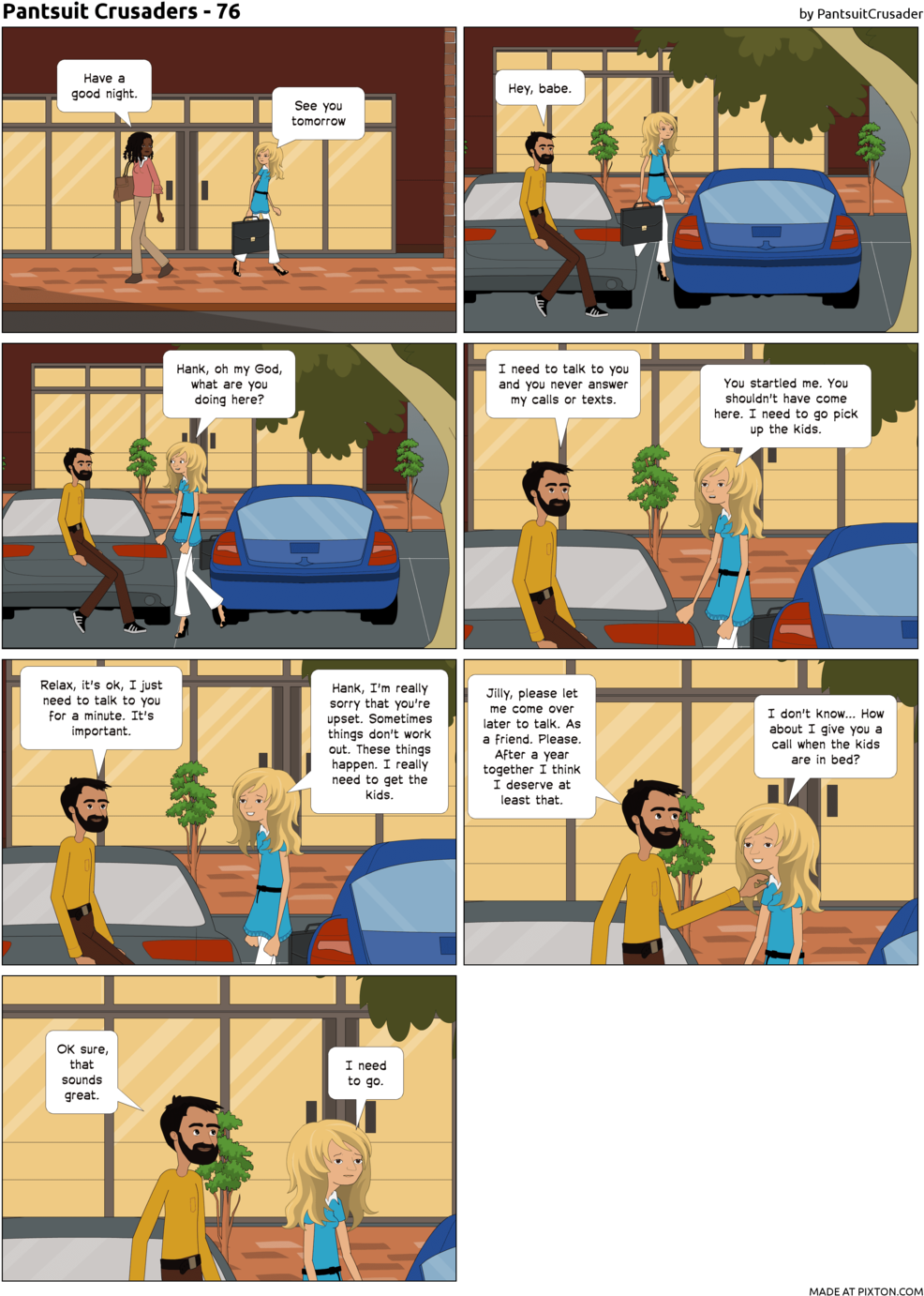 Pixton Comic Pantsuit Crusaders 76 By Pantsuitcrusader - Comics (1000x1390), Png Download