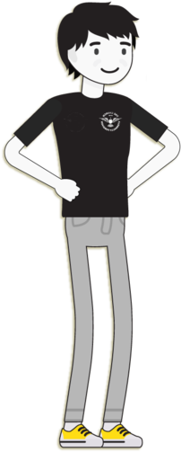 Reg - Cartoon (250x540), Png Download