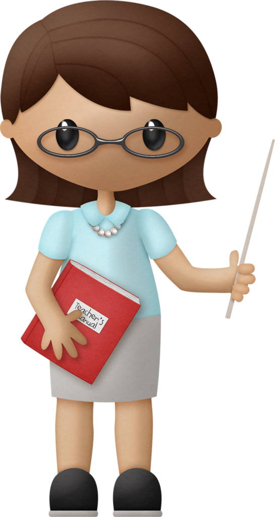 B *✿* Teachers Teacher Clip Art, Teacher Cartoon, School - School Teacher Teachers Clipart (546x1024), Png Download