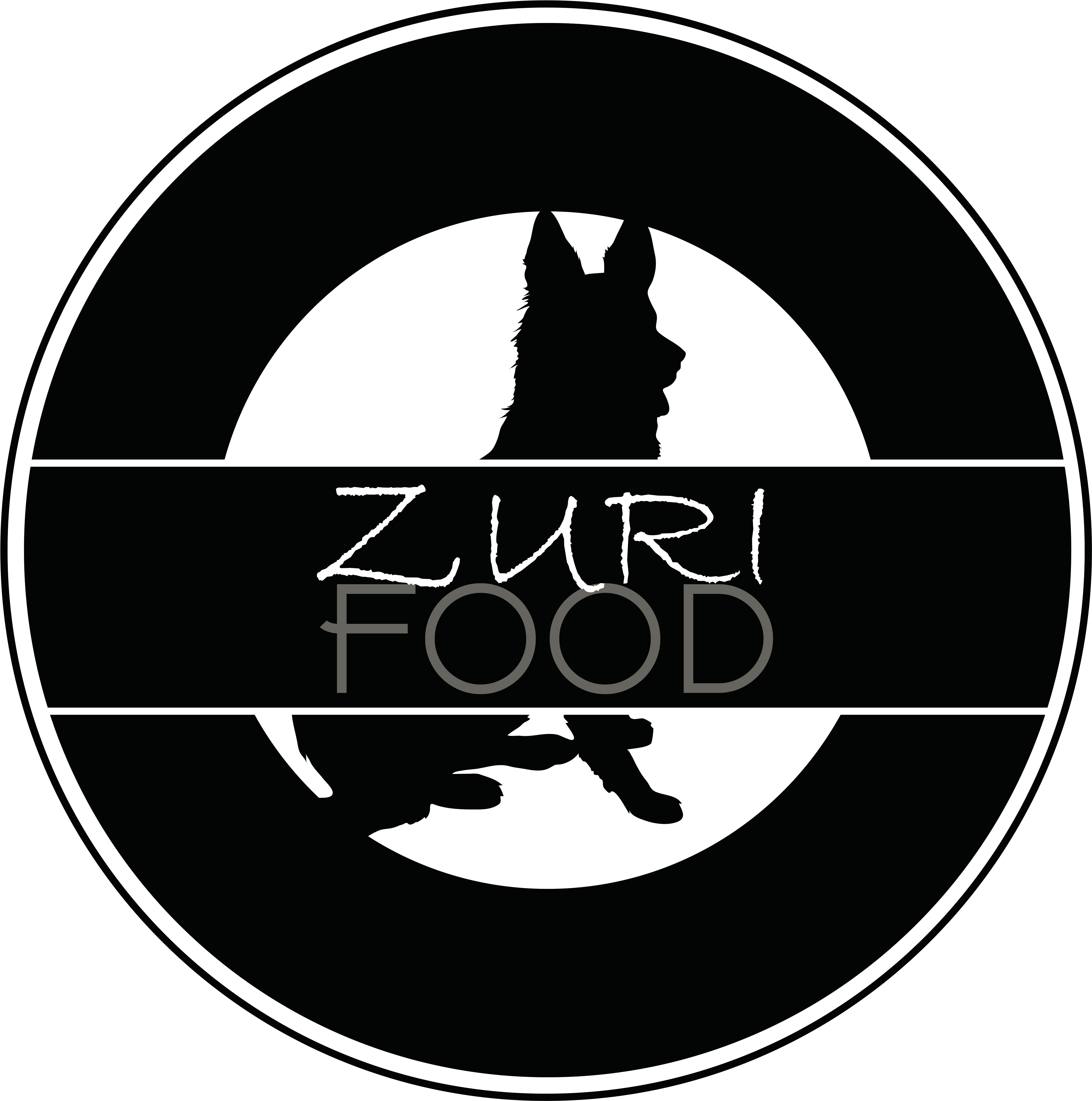 ©2018 Zuri Food All Rights Reserved - Shepherd With Leash Throw Blanket (4433x4472), Png Download