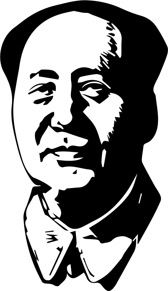 Mao Zedong - - Mao Zedong Line (568x981), Png Download