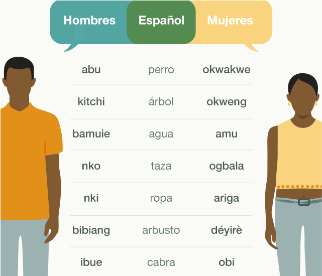 A Pesar De Estas Diferencias Hombres Y Mujeres Pueden - Say Sex In Different Languages (976x549), Png Download