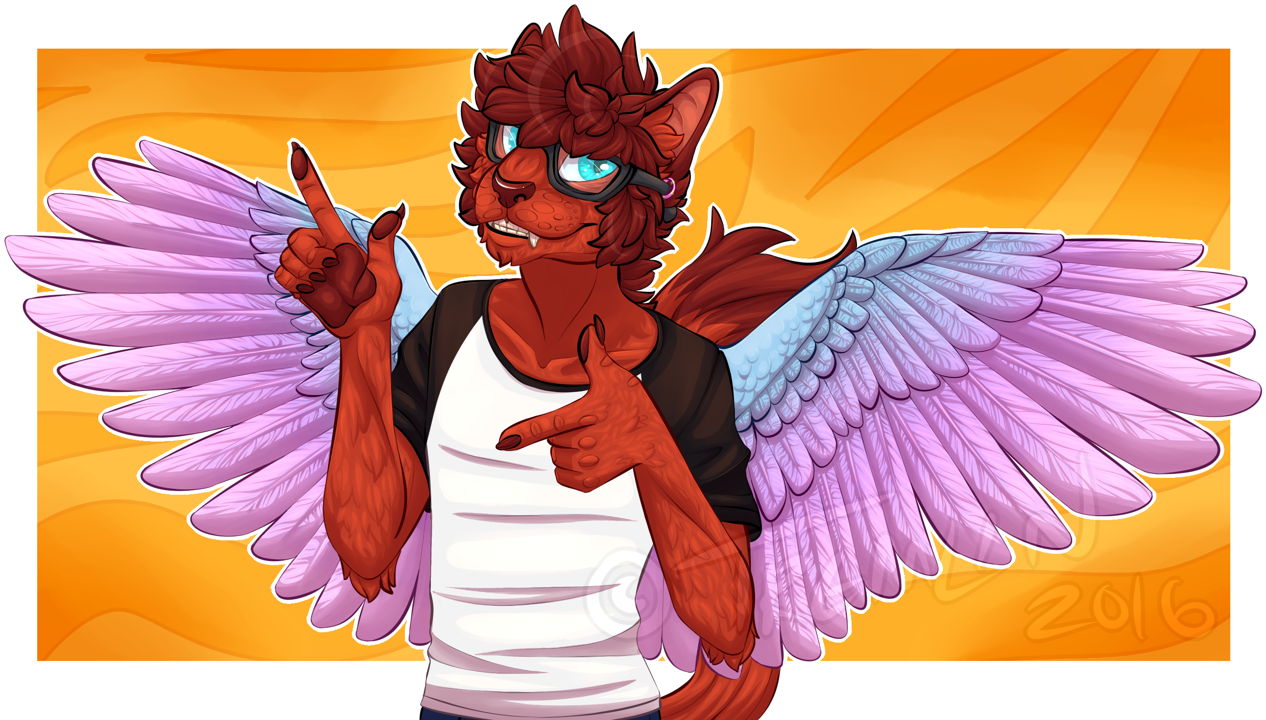 Finger Guns - Finger Gun (2621x1468), Png Download