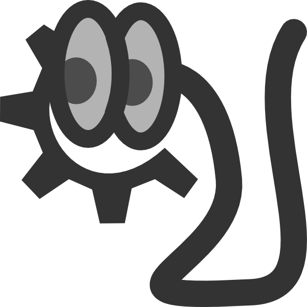 How To Set Use Snake Made From Company Logo Icon Png - Bánh Răng Ảnh Vector (600x600), Png Download