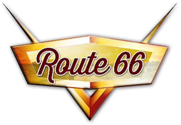 Route 66 David Jeremiah - Route 66 Logo Png (590x408), Png Download