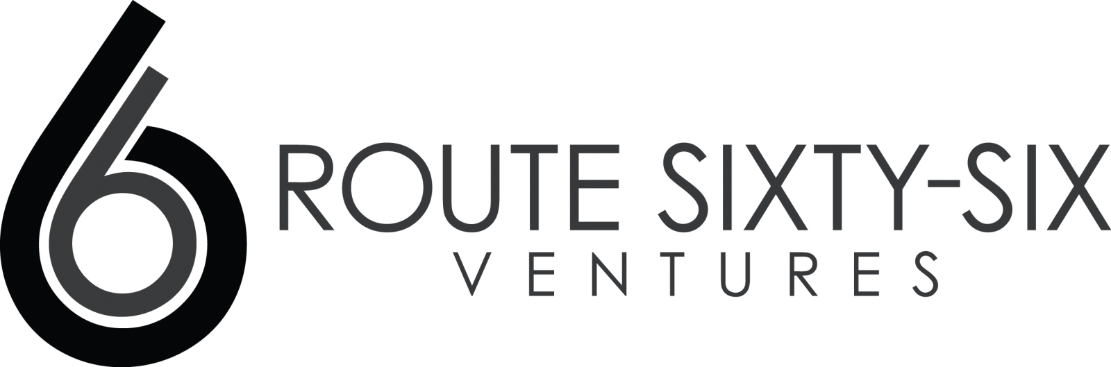 Route 66 Ventures - Route 66 Ventures Logo (1600x529), Png Download