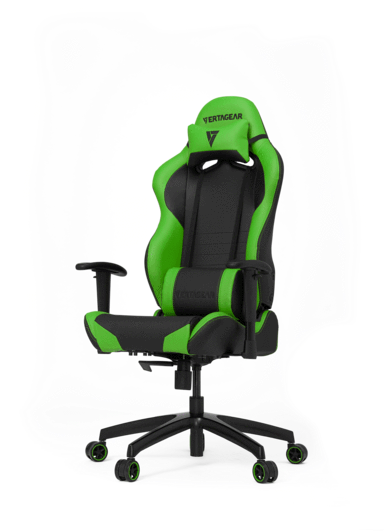 Vertagear Racing S-line Sl2000 Gaming Chair Black/green (600x600), Png Download