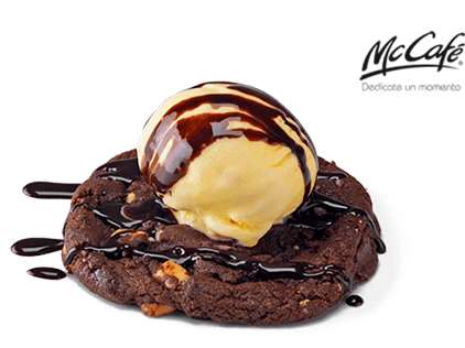Cookie Triple Chocolate Helado - Custom 7.5 Oz. Vitrified Porcelain Mugs, Vitrified (477x360), Png Download