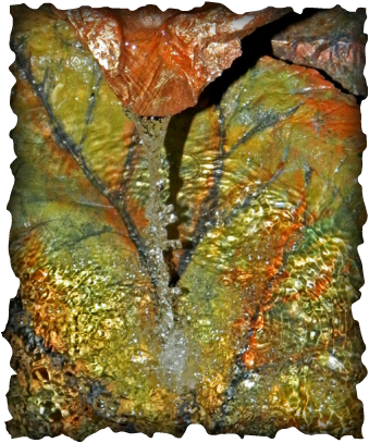 Flowing Water - Colorado (339x407), Png Download