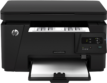Impresora Multifunción Hp Laserjet Pro M125a - Hp Laserjet Pro Mfp M125nw - Multifunction Printer (474x356), Png Download