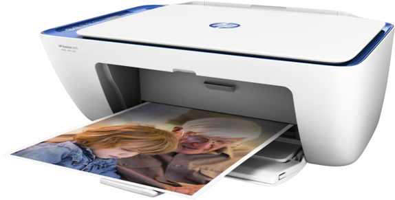 Cómo Imprimir Completo En Impresora Multifunción Hp - Printer Hp Deskjet 2630 (573x430), Png Download