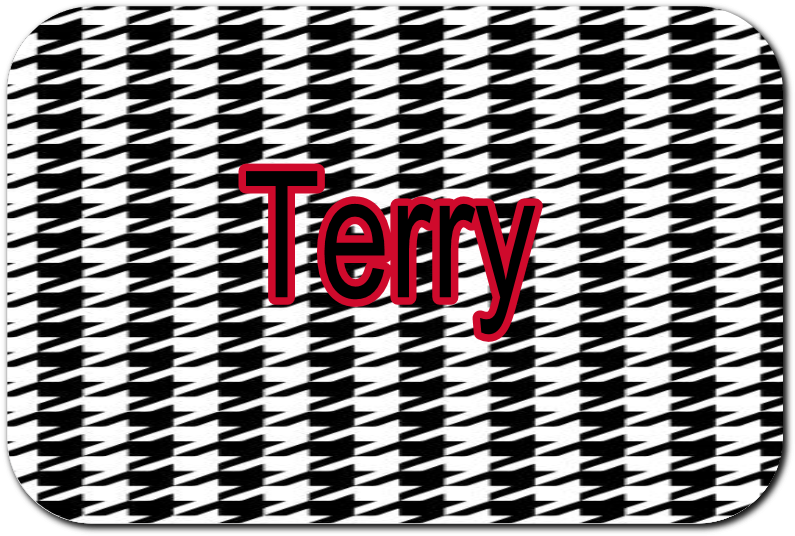 Personalized Glass Cutting Board Houndstooth - Portico New York Marvella 144 Tc Cotton Bedsheet With (800x800), Png Download