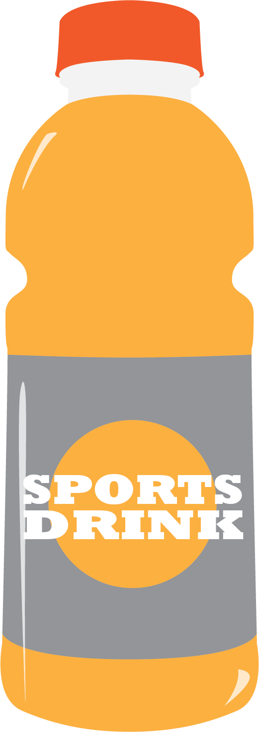 Bottle Clipart Ketchup Bottle - Sports Drink Clip Art (521x1473), Png Download
