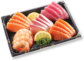 Supreme Sashimi Set - Genki Sushi (380x320), Png Download