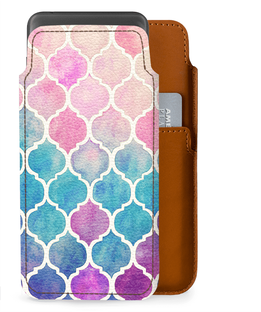 Dailyobjects Rainbow Pastel Watercolor Moroccan Real - Iphone 7 Plus Pattern Case (1000x1000), Png Download