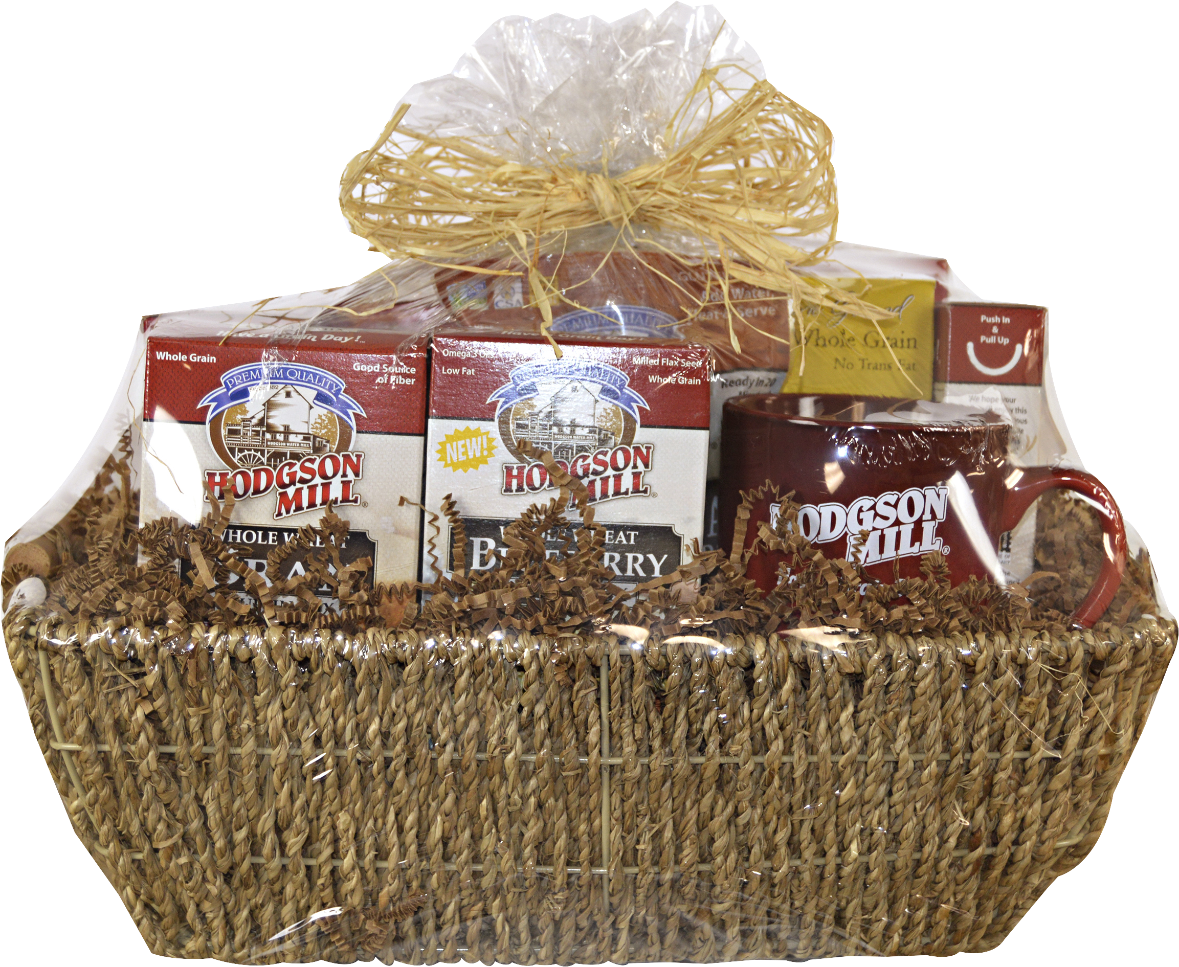 Homestyle Whole Grains Gift Basket - Hodgson Mill Bran Muffin Mix (8x7oz ) (2400x2069), Png Download