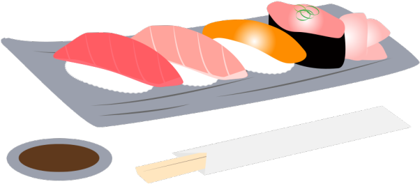 Sushi Clipart Sashimi - Sushi (640x480), Png Download