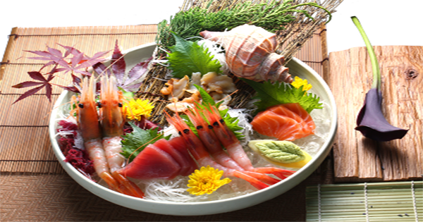 Sashimi (600x315), Png Download