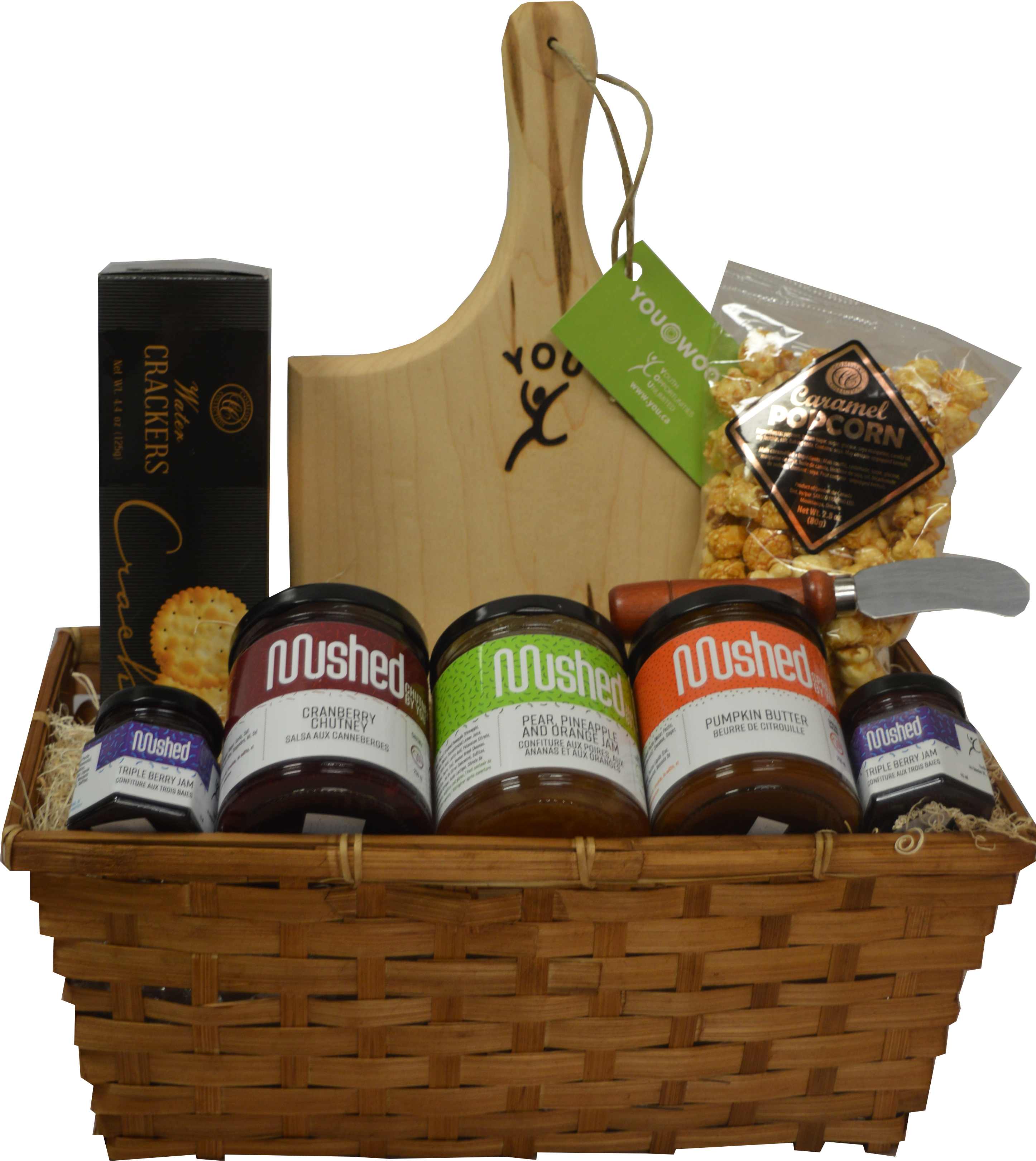 Gift Basket - Cutting Board Gift Basket (2892x3240), Png Download